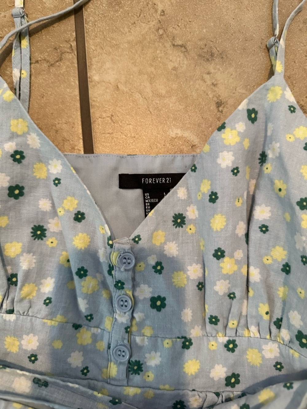 FLORAL MINI DRESS - Picture 2 of 5